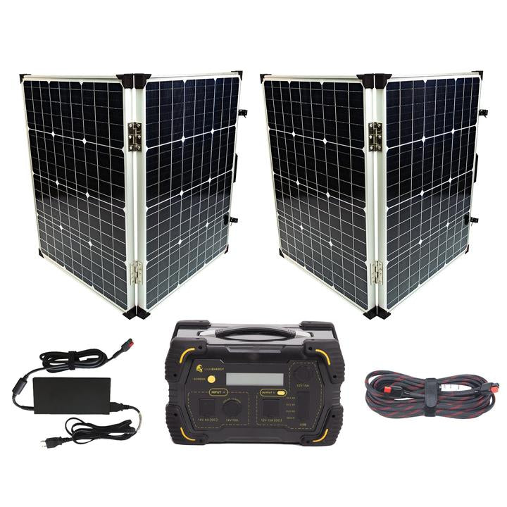 Lion Energy | Safari LT 500W Solar Powered Generator