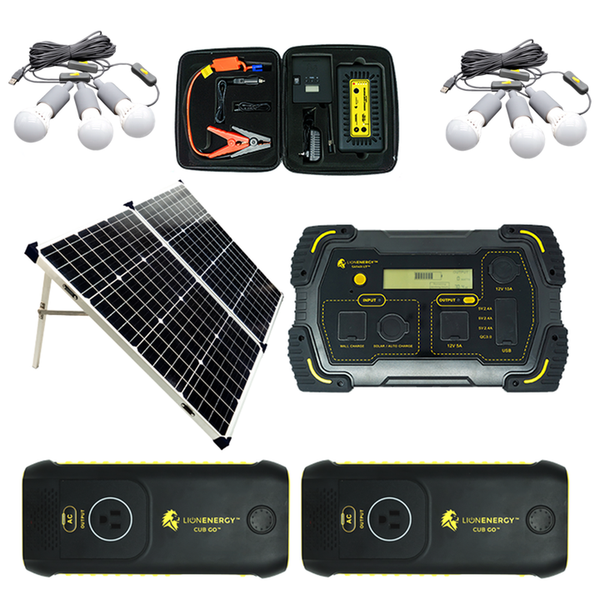 Lion Energy | Tailgating Solar Power Kit