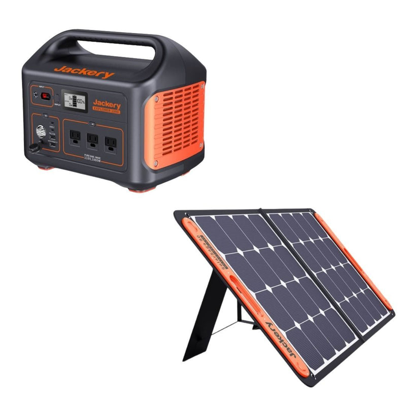 Jackery | Solar Generator 1000 (Jackery 1000 + 2x SolarSaga 100W)