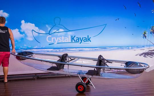Crystal Kayak | Beach Trolley