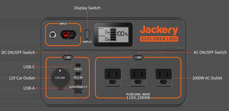 Jackery | Explorer 1000 Portable Power Station